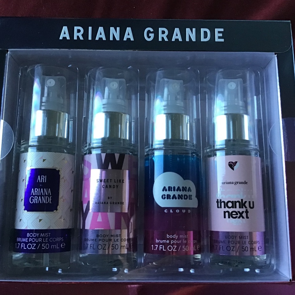 Ariana Grande 4 Piece Body Mist Gift Set